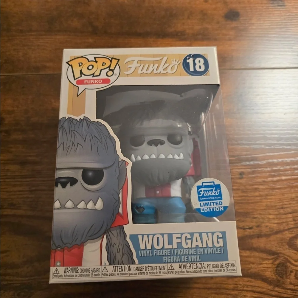 Funko Pop! Wolfgang Vinyl Figurine #18 Limited Edition Exclusive NEW Sealed - Picture 2 of 6